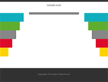 Tablet Screenshot of instalk.com
